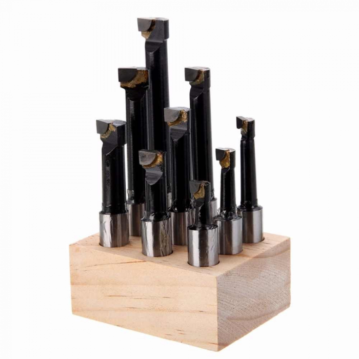 Фото Комплект резцов к расточной головке D-50 (Т15К6, 9 шт.)