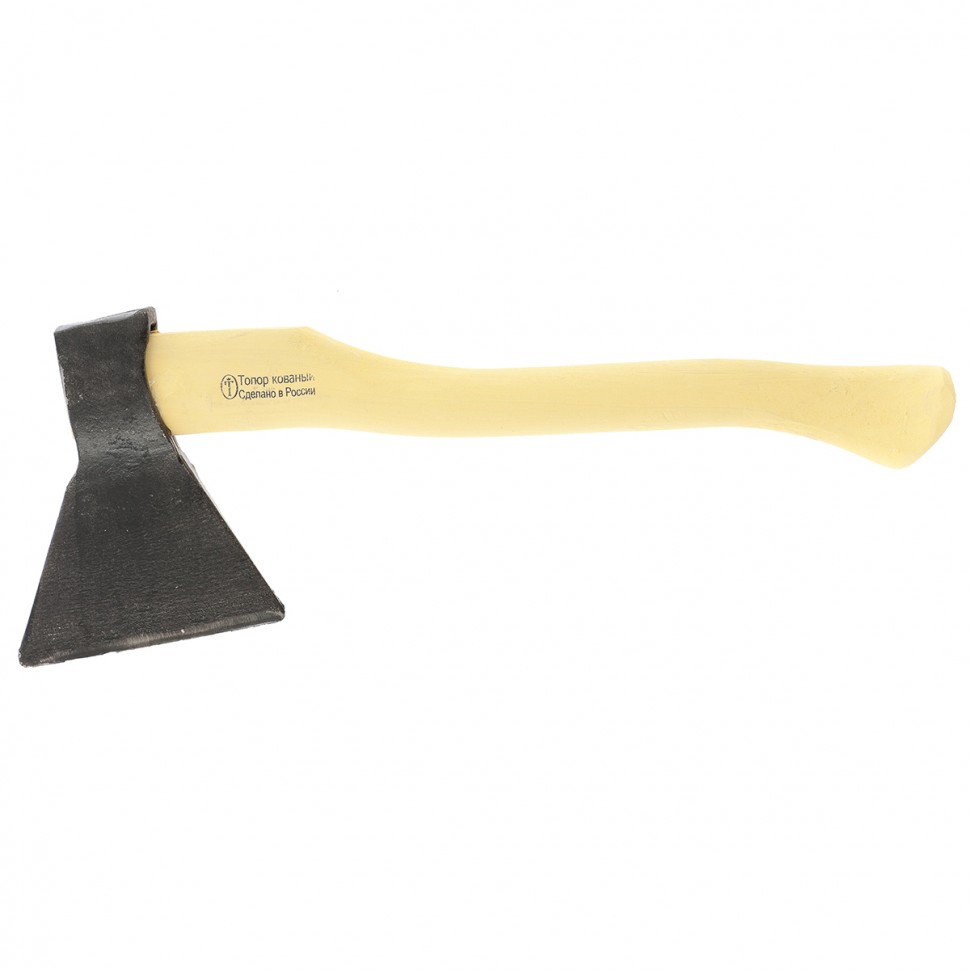 Топор кованный, в сборе, 1400/1650 г, дер. топорище, 500 мм, Б3, (Труд) г. Вача Россия