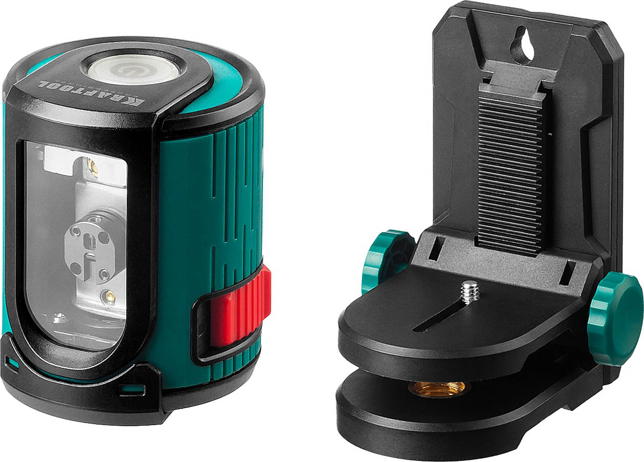 Фото Лазерный нивелир с держателем KRAFTOOL CL 20 2 34700-2 Professional линейный