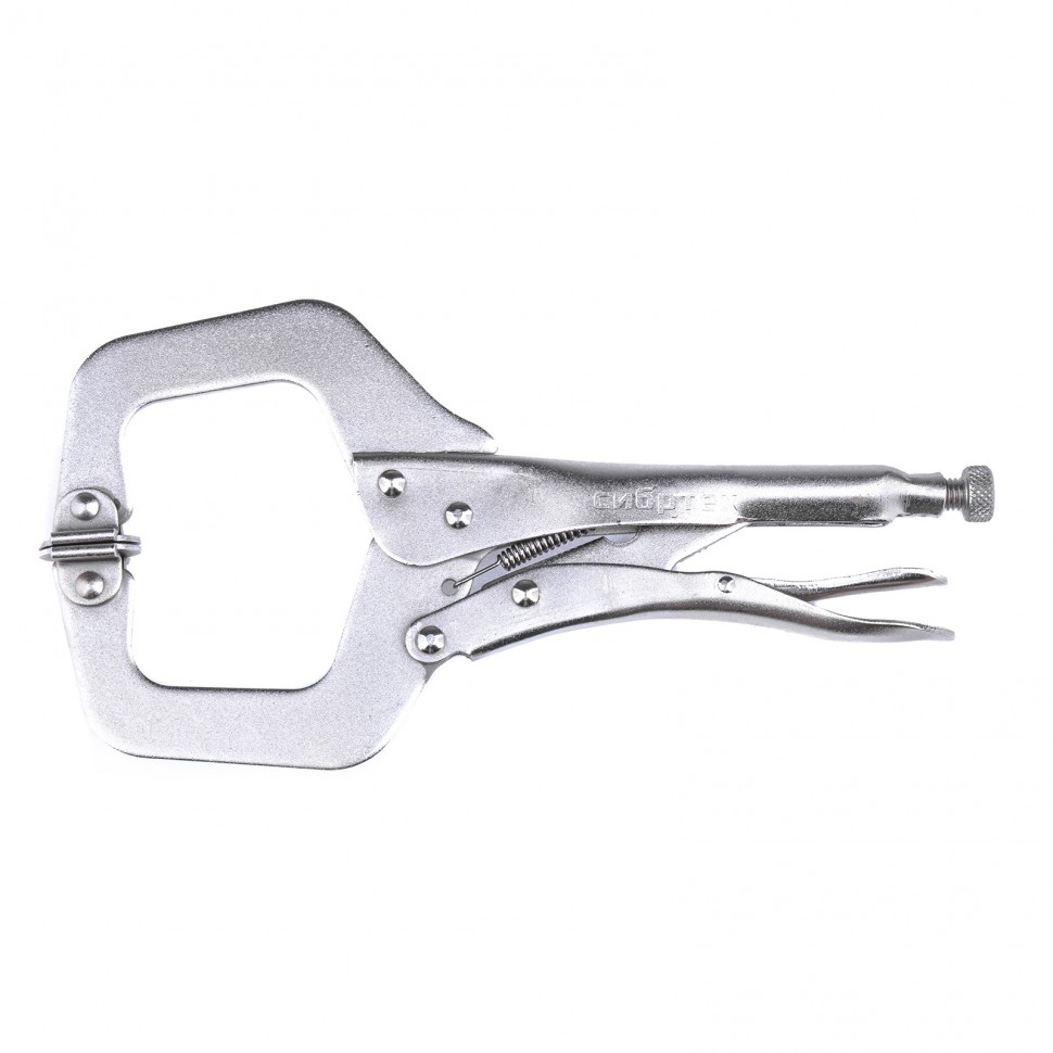 Фото Зажим ручной, увеличенный захват, подвижные губки, 270 мм Сибртех