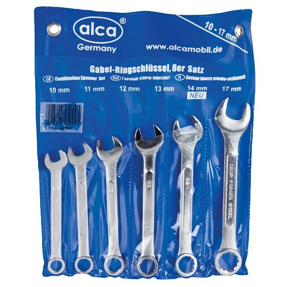 Набор ключей рожковых 6-16мм (6шт) Cr