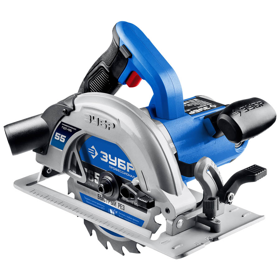 Фото ЗУБР 1300 Вт, 165 мм, пила дисковая ПДП-55 Профессионал