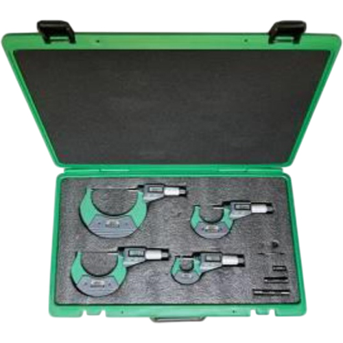 Набор микрометров цифровых МКЦ 0-100мм/0-4", 0.001 мм/0.00005", базовый тип INSIZE