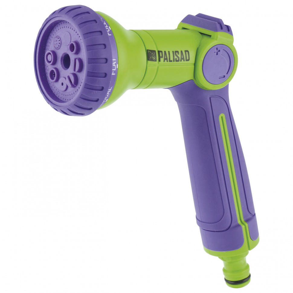 Фото Пистолет-распылитель, 8 режимов, двухкомпонентная рукоятка Palisad