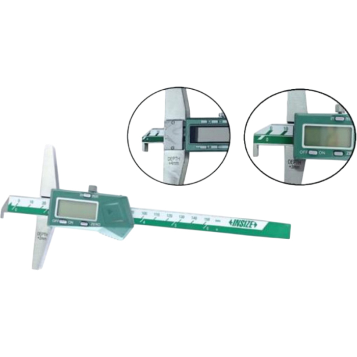 Штангенглубиномер ШГЦ-500, 0.01мм, INSIZE
