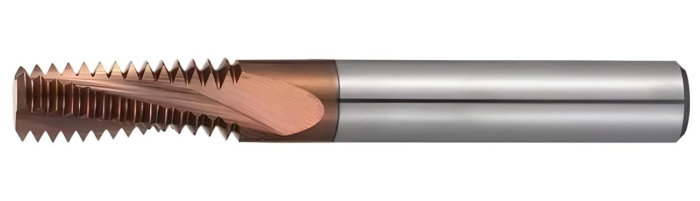 Фото QM2,5х0,45хD4 резьбофреза твердосплавная полновитковая Geefun