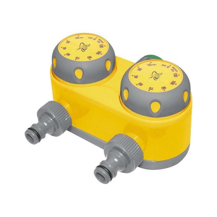 Фото Таймер для полива на 2 линии, механический Palisad Luxe