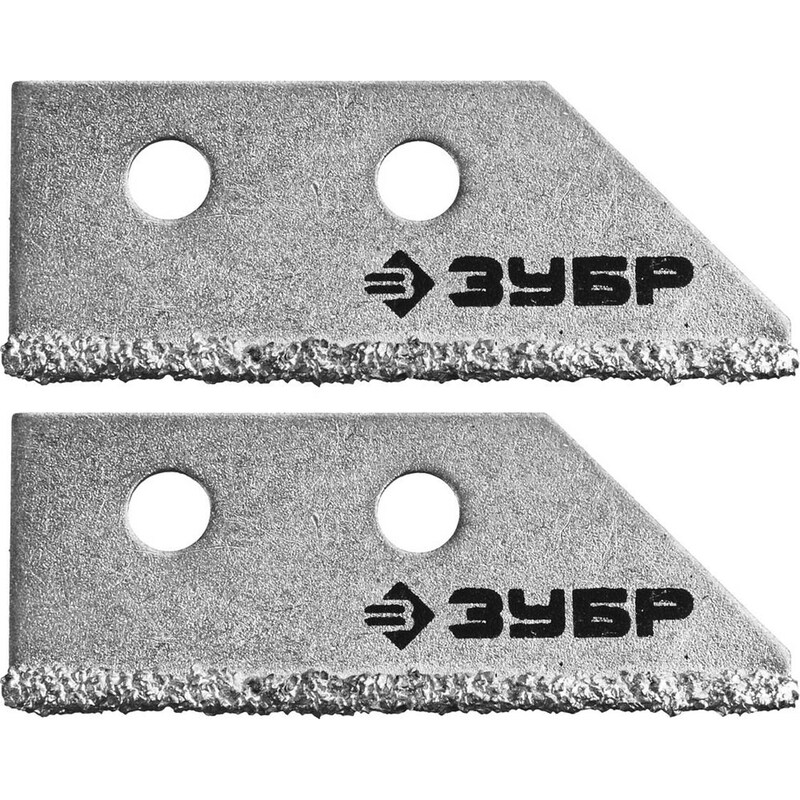 Фото Скребки с карбидом вольфрама, серия «ЭКСПЕРТ» Зубр 33417-S2