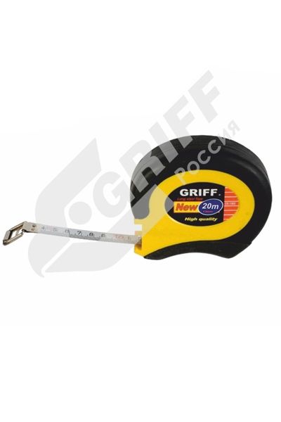 Рулетка с кольцом 10мх13мм метал. GRIFF