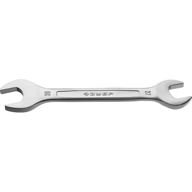 Фото Рожковый гаечный ключ 27 x 30 мм Зубр 27010-27-30_z01