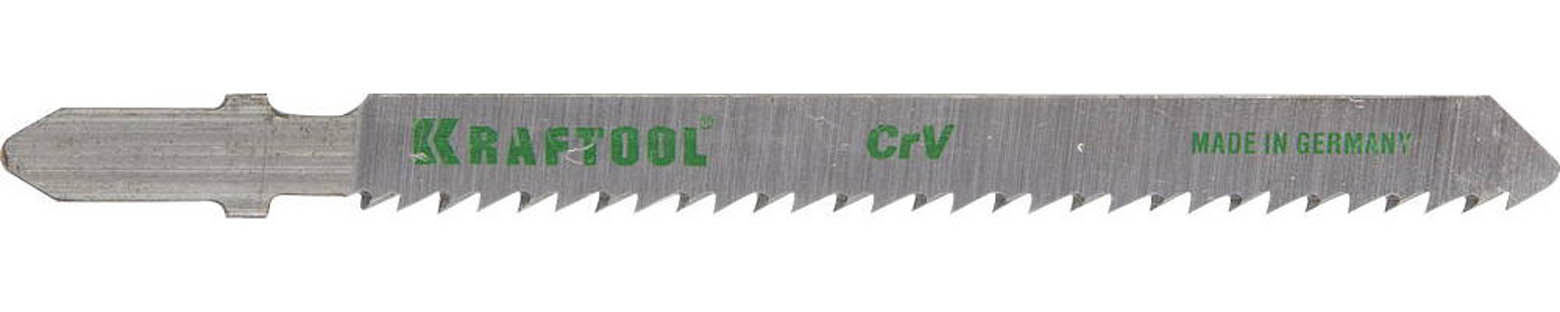 Фото Полотна для лобзика KRAFTOOL 159511-2.5-S5 по дереву EU-хвост., шаг 2.5 мм, 75 мм, 5 шт.