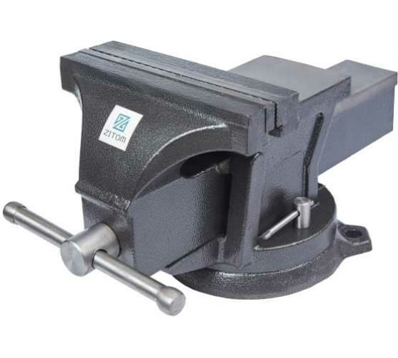 Фото Тиски слесарные 200мм, поворотные