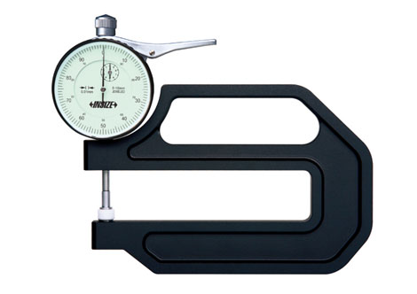 Толщиномер индикаторный ТР-10, 0-10мм, 0.01мм, ±0.02 мм, INSIZE