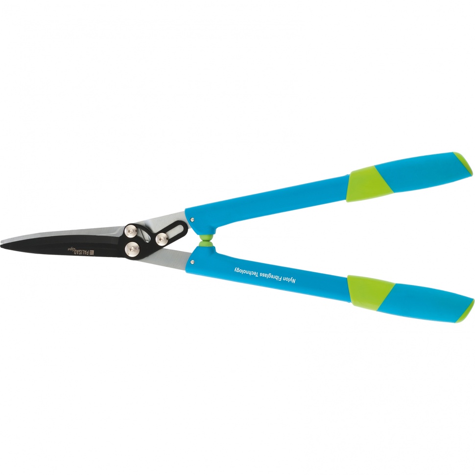 Фото Кусторез 660 мм, двухрычажный механизм, прямые лезвия, нейлоновые рукоятки Luxe Palisad