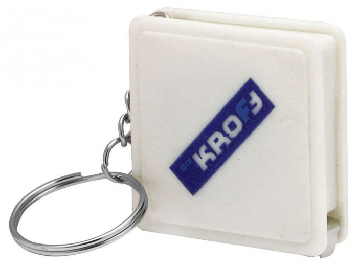 Рулетка измерительная мини брелок 1м KROFT