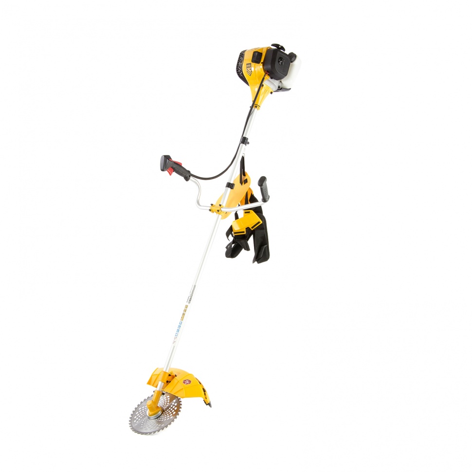 Триммер бензиновый DGT 520, 52 см3, 3 л. с, неразъемная штанга, из 2 частей Denzel