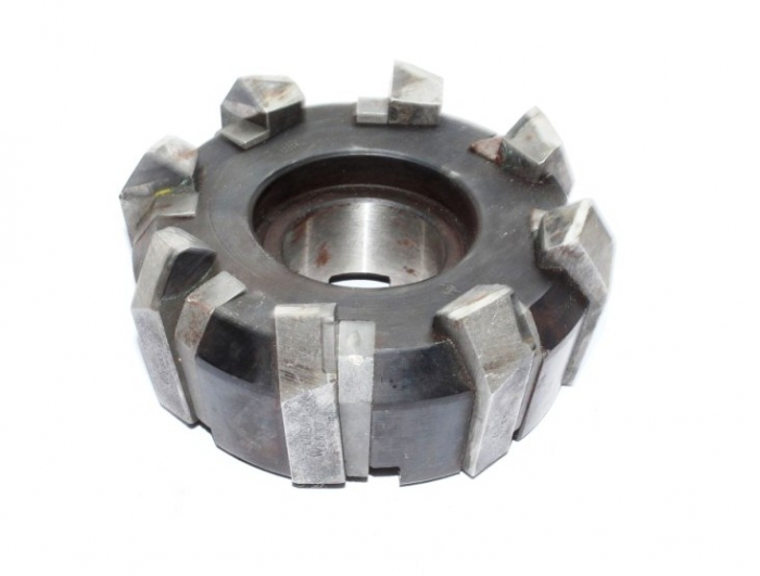 Фото Фреза торцевая насадная 100 с рифлеными ножами 2021-0013 Т5К10