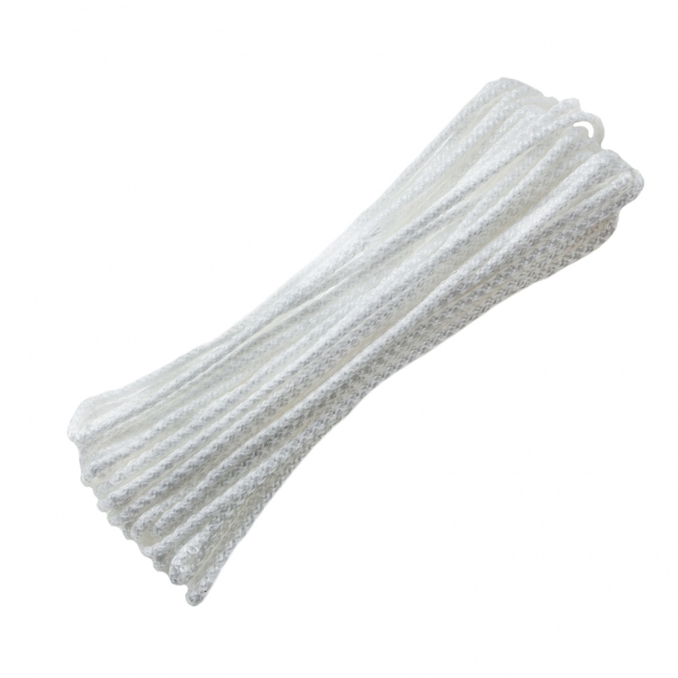 Фото Шнур бельевой полипропиленовый с сердечником, 5 мм, L 15 м, белый, Home Palisad