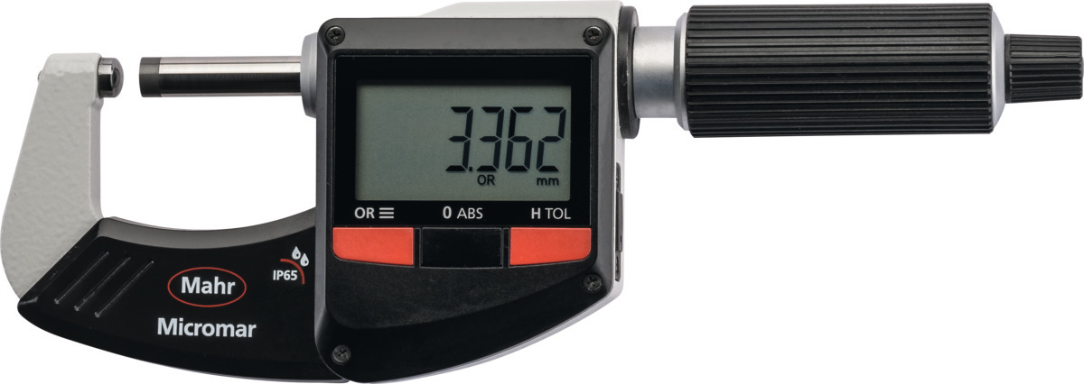 Фото Цифровой микрометр для выпуклых поверхностей, i-wi 0-25 мм