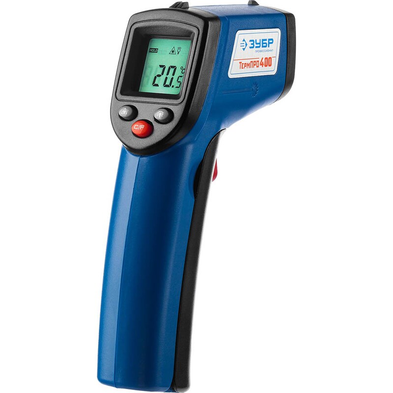 Фото Пирометр инфракрасный ТермПро-400 серия «ПРОФЕССИОНАЛ» Зубр 45725380