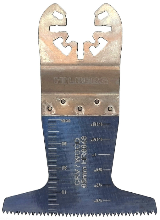 Фото Полотно пильное погружное по древесине Hilberg Cr-V 65*40*18TPI