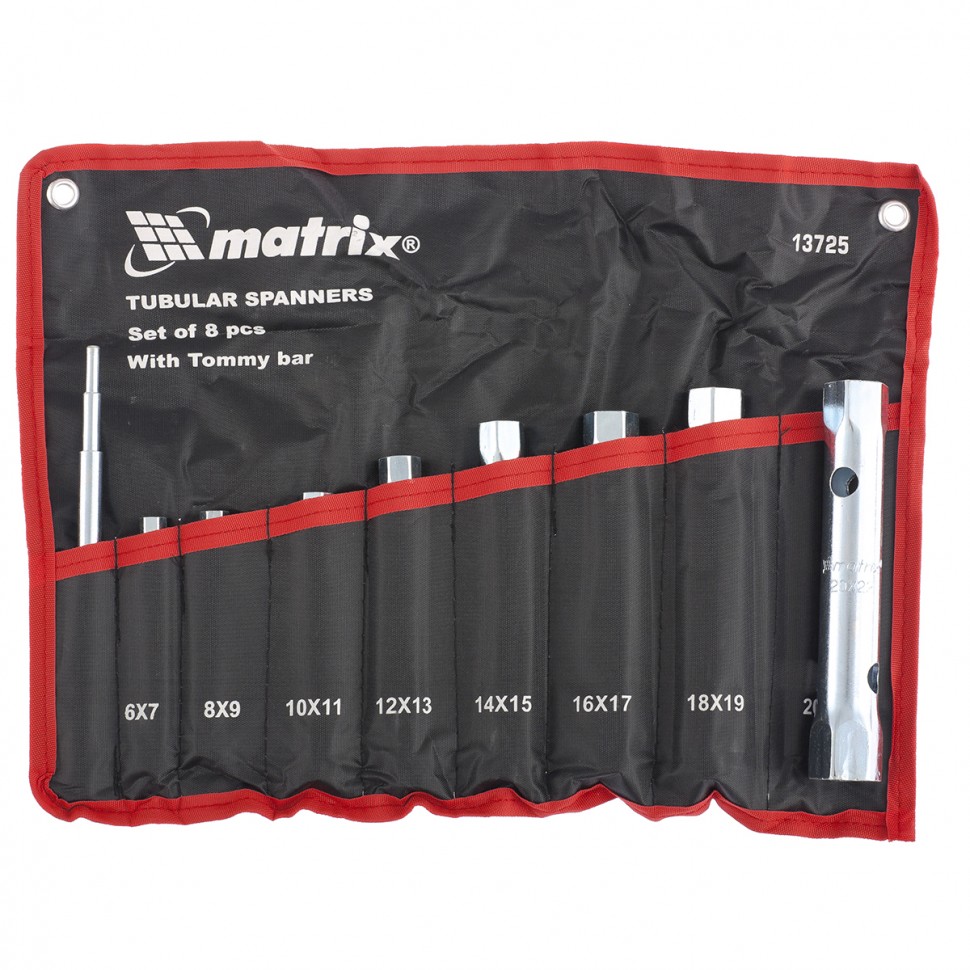 Набор ключей трубчатых торцевых 9 пред. Matrix