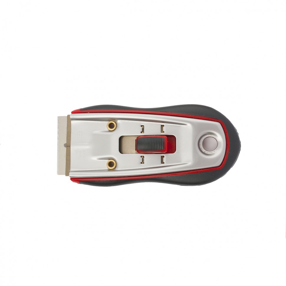 Фото Скребок, выдвижное лезвие, обрез. корпус из нерж. стали, 3 зап. лезвия Matrix