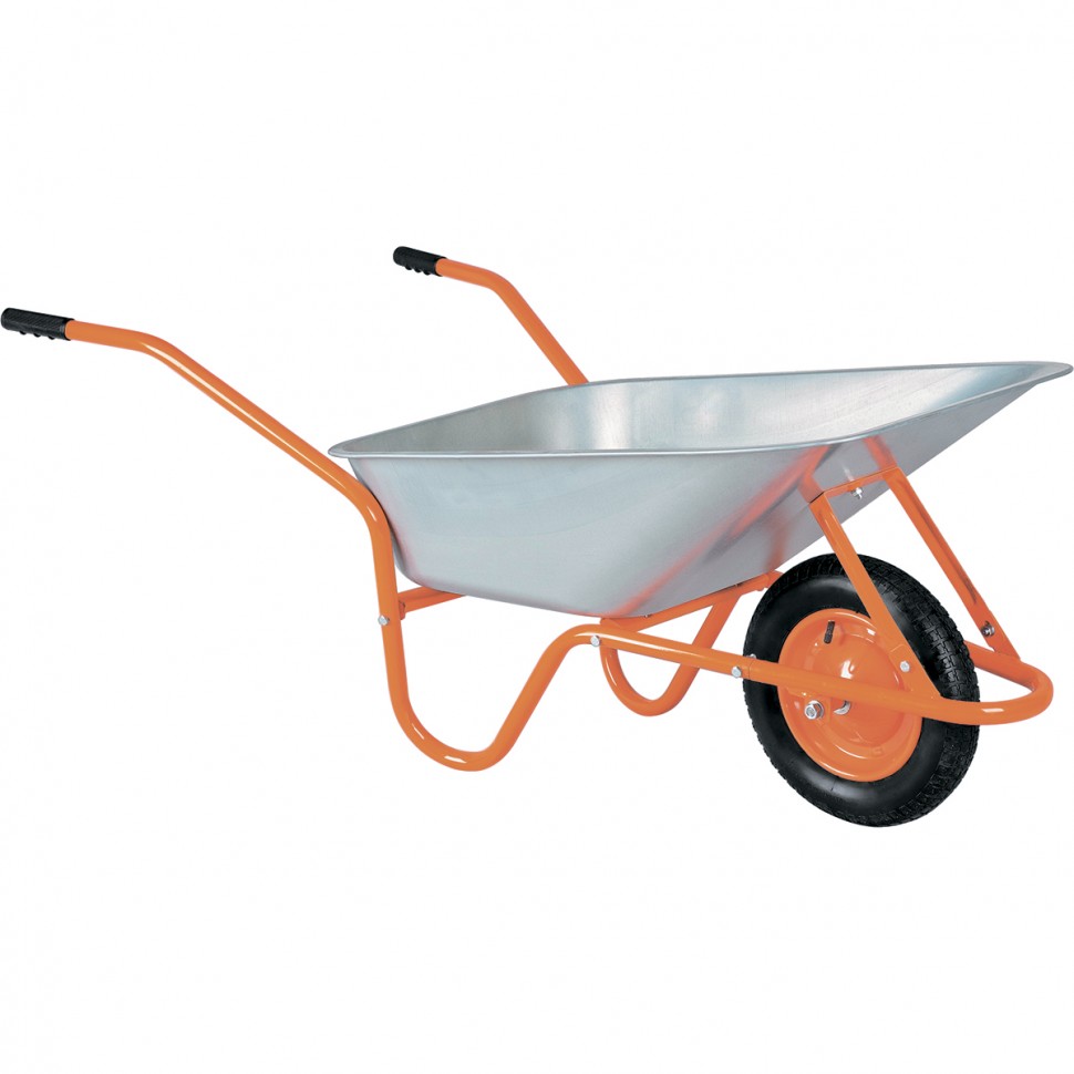 Фото Тачка садово-строительная ТСО-02-02, ОЦ, 1 пневмоколесо, 120 кг, 90 л Россия