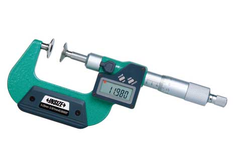 Фото Микрометр МЗЦ-25, 0-25мм/0-1", 0.001мм/0.00005" невращ микровинт, INSIZE