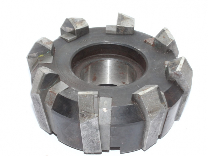 Фото Фреза торцевая насадная 100 с левосторонними гладкими ножами 2020-0002 Т5К10