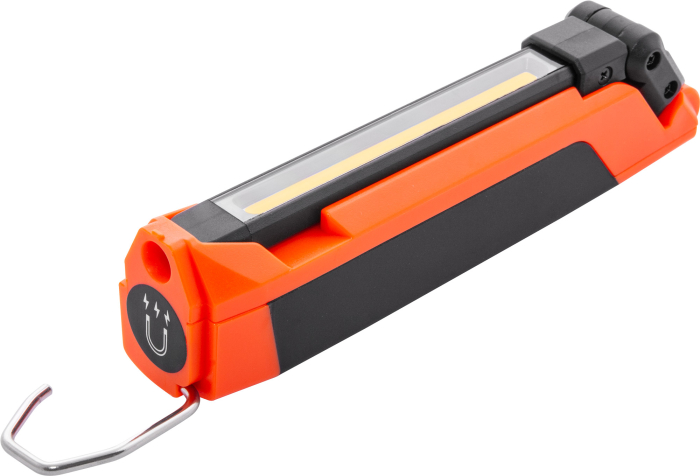 Фото Фонарь светодиодный аккумуляторный, переносной, складной, с световым пучком 500+200 Лм, Ombra