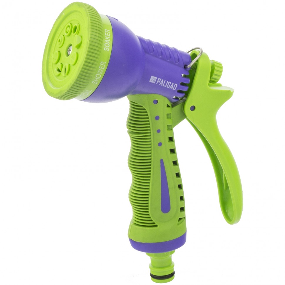 Фото Пистолет-распылитель, 8 режимов полива Palisad