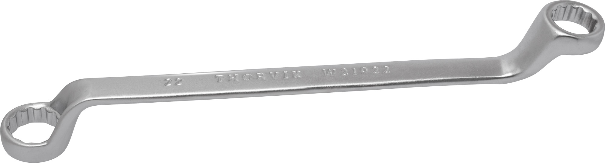 Фото Ключ гаечный накидной изогнутый серии ARC, 19х22 мм, THORVIK