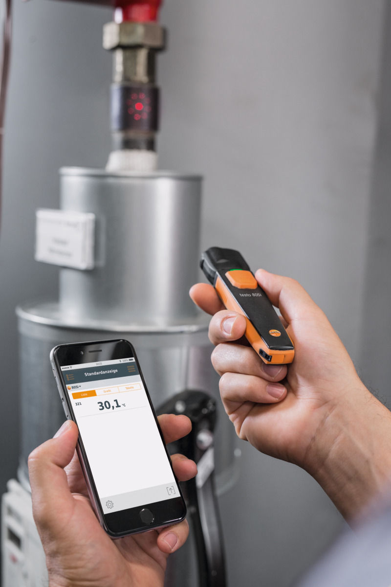 Фото Инфракрасный термометр 805I