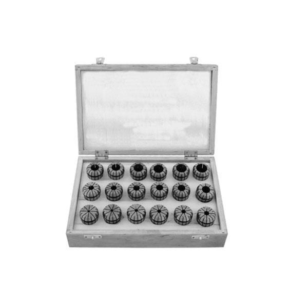 Набор цанг ER11 из 5шт. d 3-7мм в деревянной упаковке