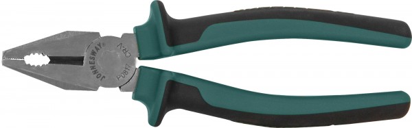 Пассатижи с двухкомпонентными рукоятками, 180 мм, Jonnesway