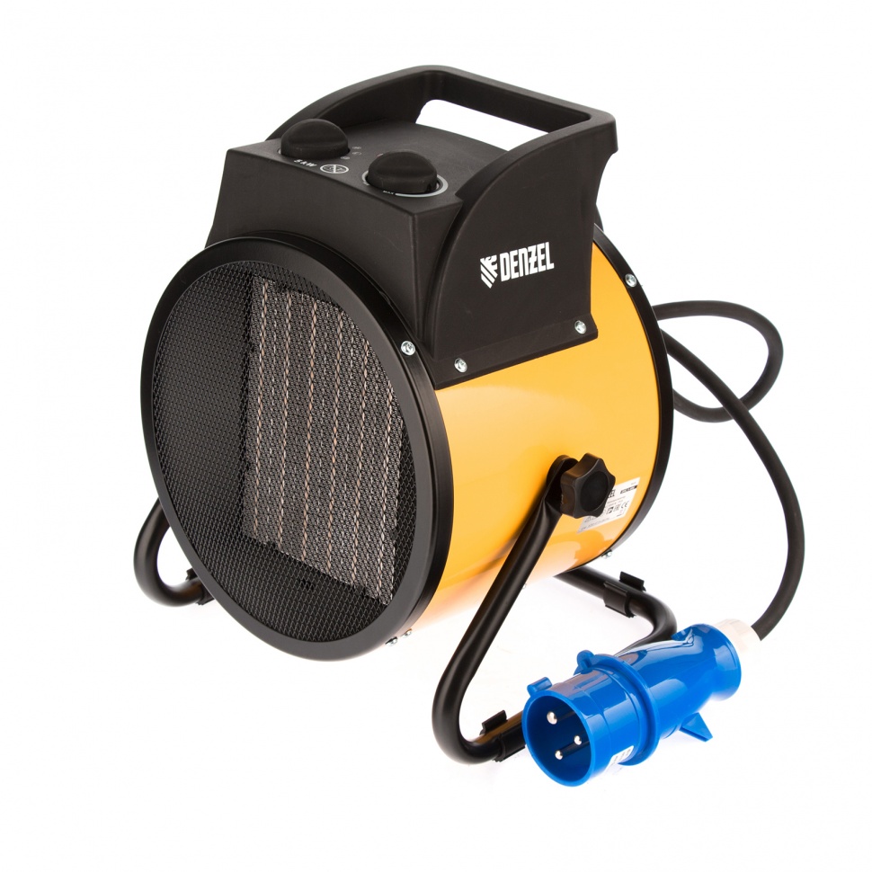 Фото Тепловая пушка, керамический нагреватель DHC 5-400, 220 В, 0,04/3/5 кВт Denzel