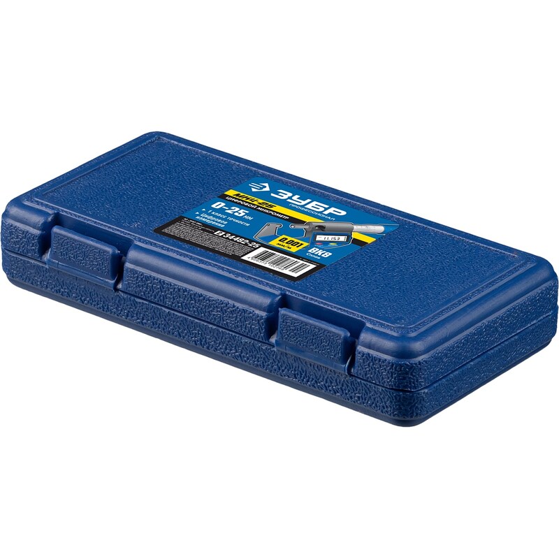 Микрометр гладкий цифровой Зубр МКЦ 25 34482-25_z02