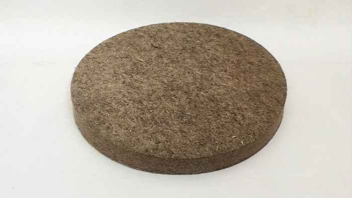 Фото Круг полировальный (войлочный, грубошерстный ГШ) 100х10мм без отверстия