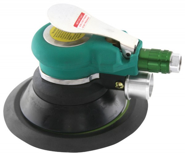 Машинка шлифовальная пневматическая орбитальная с пылеотводом 9000 об./мин., O125 мм, Jonnesway
