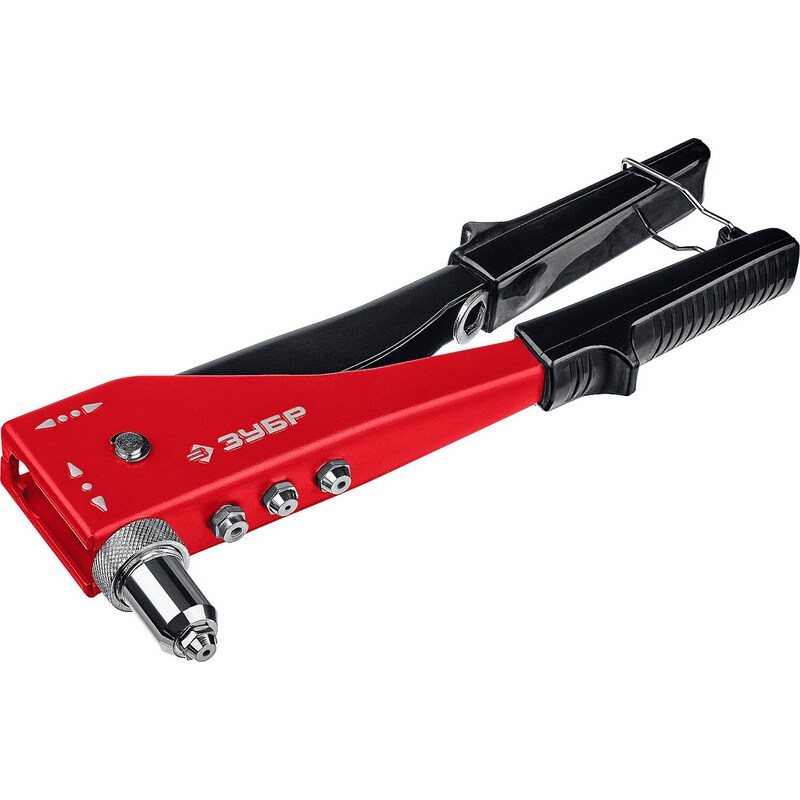 Фото Поворотные заклепочники 90-180°, ЗУБР "МХ180" ЗУБР 31199 серия «МАСТЕР»