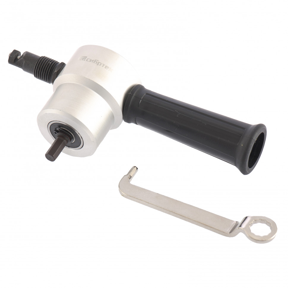 Фото Насадка на дрель для резки листового металла до 1,8 мм Сибртех