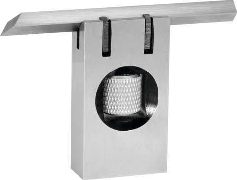 Фото Лекальный угольник с передвижной линейкой нержавеющий, точность 00