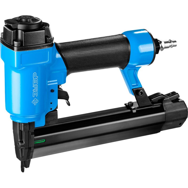 Фото Степлер (гвозде/скобозабиватель) пневматический для скоб тип 55 (16-30 мм) и тип 300 (10-35 мм) серия ПРОФЕССИОНАЛ Зубр 3192