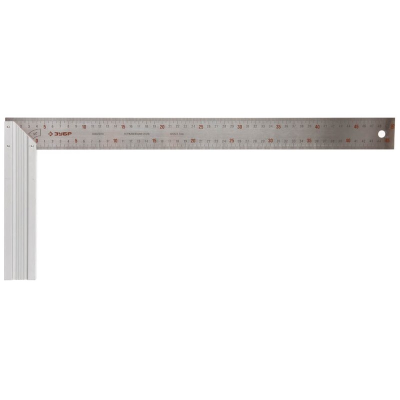 Угольник столярный серия ЭКСПЕРТ Зубр 34394-50