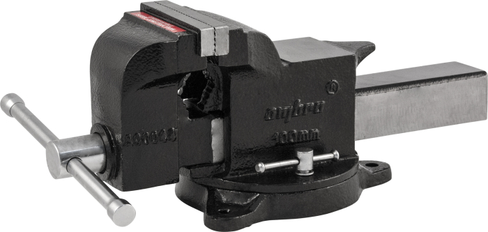 Фото Тиски слесарные поворотные, 150 мм, Ombra