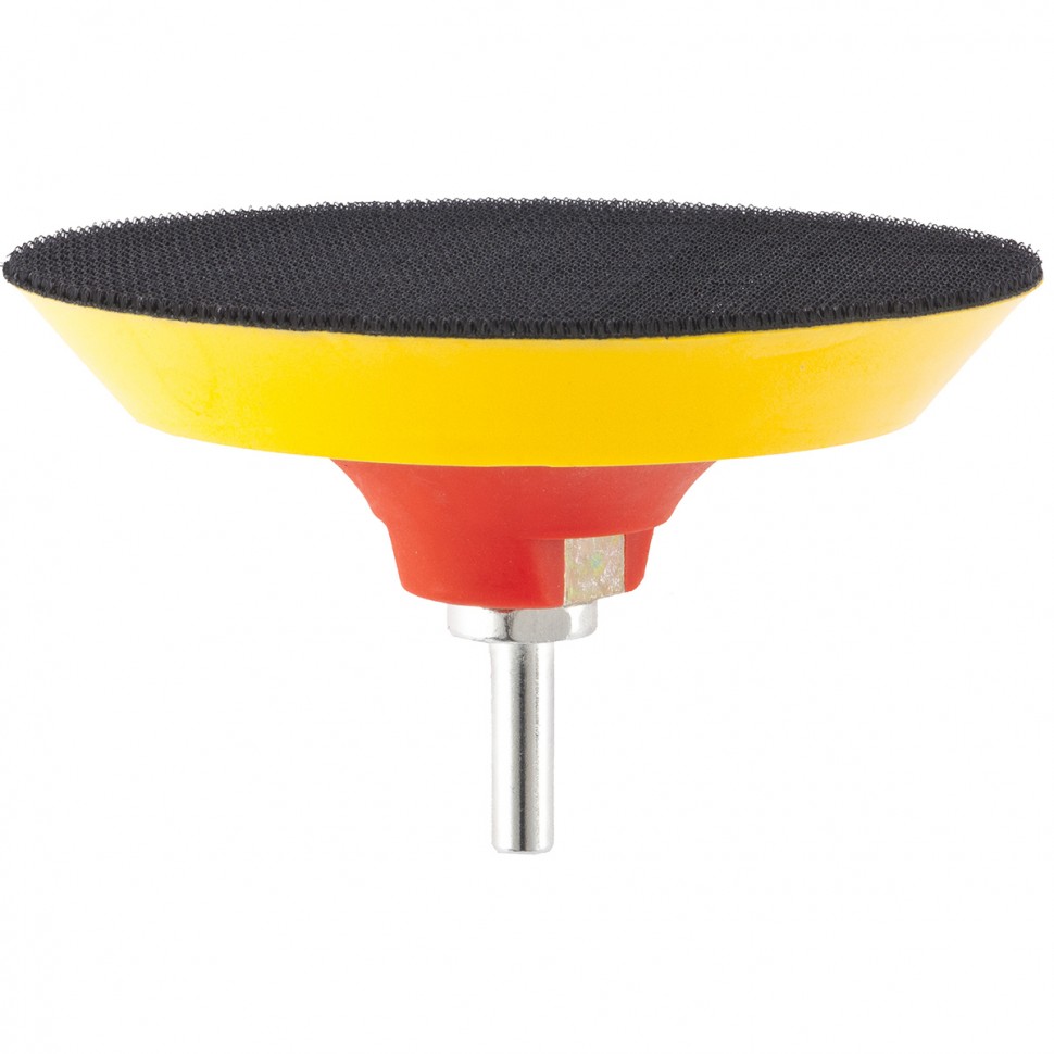Фото Насадка для дрели и УШМ с липучкой, 125 мм, мягкая Matrix