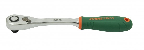 Рукоятка трещоточная 3/8"DR, 60 зубцов, 200 мм, Jonnesway