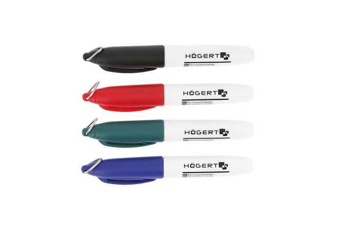 Перманентный маркер микс цветов. 80шт HOEGERT