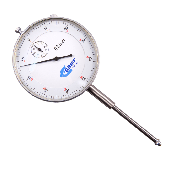 Фото Индикатор ИЧ-25 0-25 0,01 с ушком кл.1 Guilin Measuring GRIFF